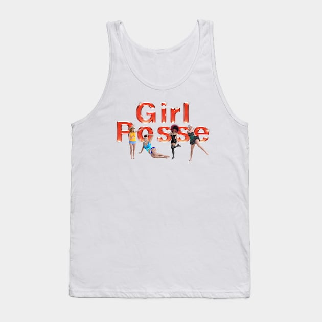 Girl Posse Tank Top by teepossible